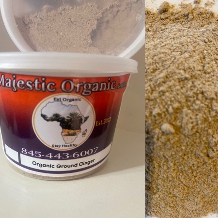 Herbal Ground Ginger 3.5oz for flu and cold
