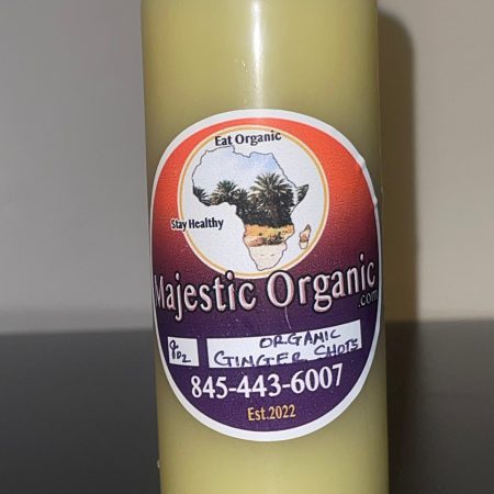 Organic Ginger Shot 8oz Strong