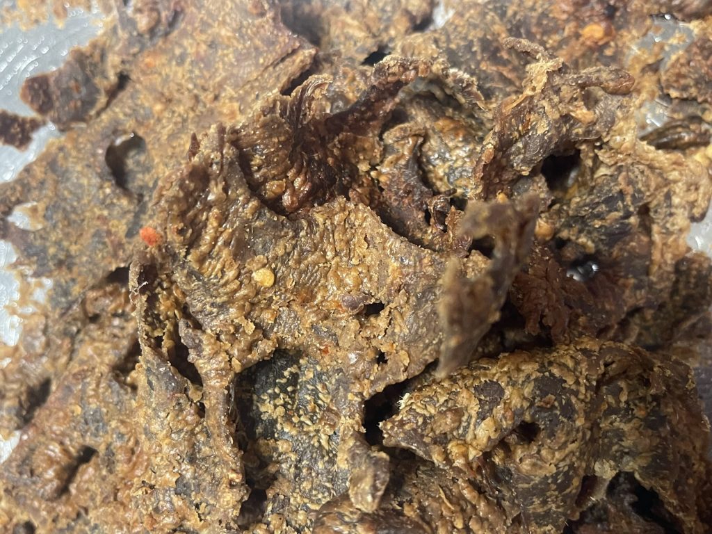 Protein Snack dry meat Kilishi (dry Suya)