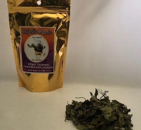 Herbal tea Utazi Leave (Gongronema Latifolium) 0.7oz for cold, reduce cholesterol e.t.c.