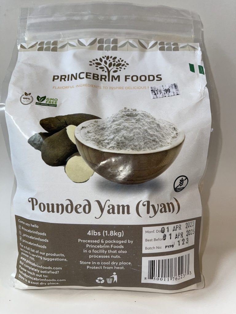 Pounded Yam 4lb