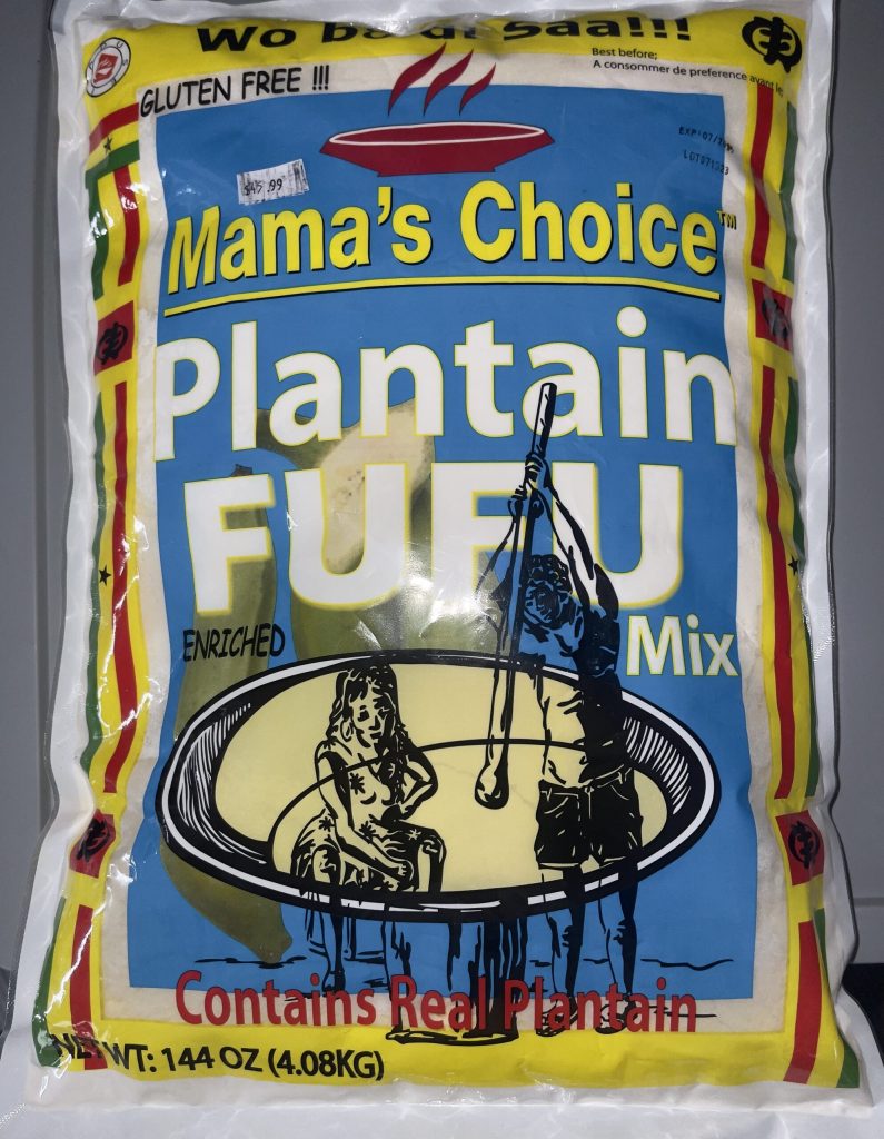 (Mama's Choice) Plantain FuFu mix 144oz
